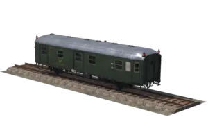 Vorschaubild zum Mod Bahnpostwagen Post 2-a/14