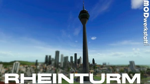 Vorschaubild zum Mod Rheinturm Düsseldorf
