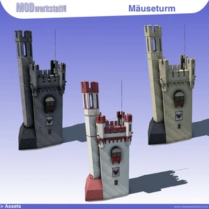 Vorschaubild zum Mod Mäuseturm Bingen