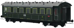 Vorschaubild zum Mod Bayerische Schnellzugwagen AB4ü Bay 04