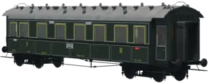 Vorschaubild zum Mod Bayerische Schnellzugwagen AB4ü Bay 04